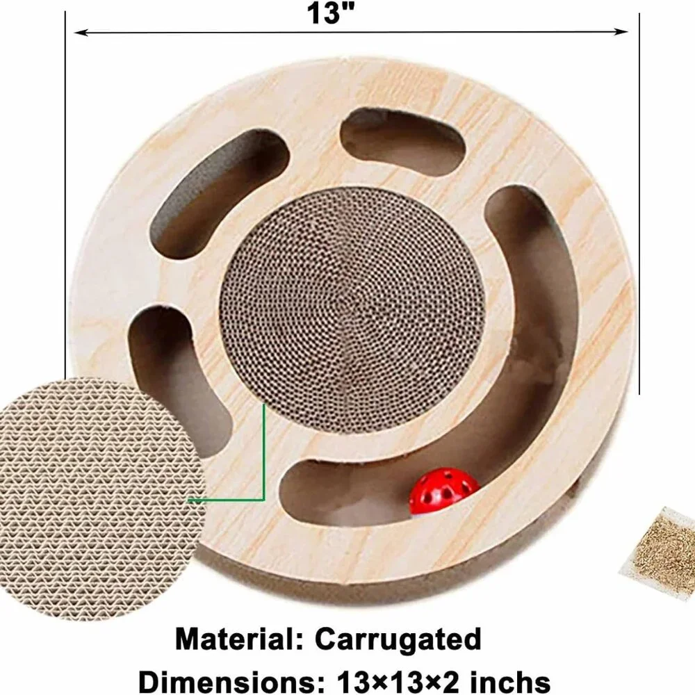 Cat Toy 3in 1 Kitten Puzzles Toys for Bored Indoor Cats (1 Set)